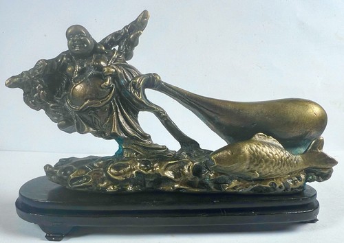 Small bronze lucky - bronze, buddha