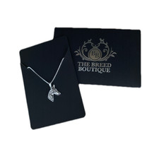 DOBERMANN DOG PENDANT WITH 18"