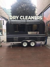 Food truck trailer mobile - trailer,