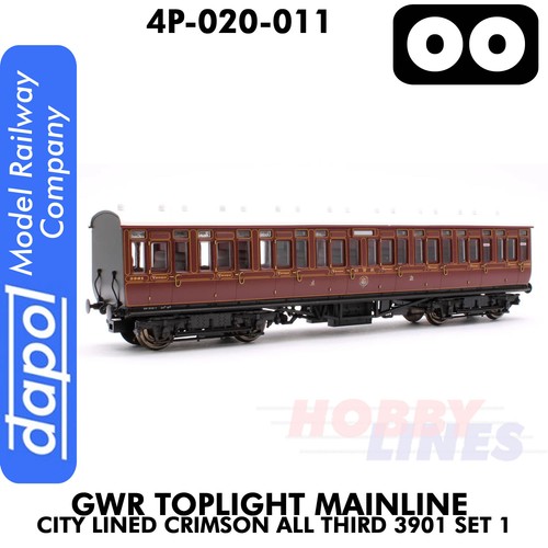 Gwr toplight coach - toplight, mainline