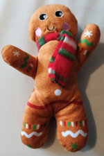 GINGERBREAD MAN Pet Dog Toy  -