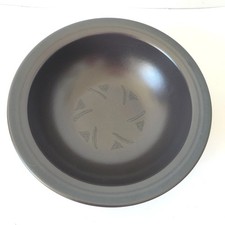 Pfaltzgraff Midnight Sun 9.5" Serving Bowl Vegetable Dish Made in USA - Black