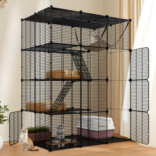 4 Tier Cat Cage Enclosure