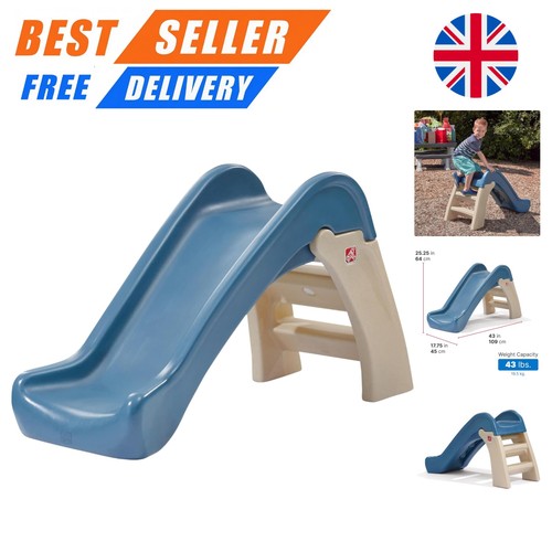 Toddler blue slide - slide,