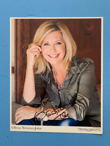 Olivia newton john hand - hand, signed