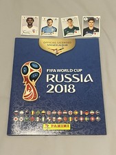 Panini Fifa World Cup Russia 2018 Sticker Album- 62 Stickers Inside & 4 Swaps