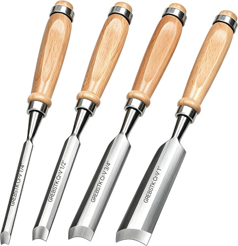 4pc wood chisel - 4pc,