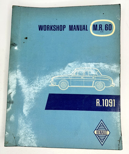 Renault dauphine gordini r1091 - renault,
