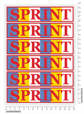 6x Deavinsons Sprint Stickers