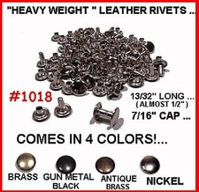 Heavy Duty Leather Rivets for