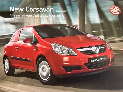 The vauxhall corsa van 2008 - vauxhall,