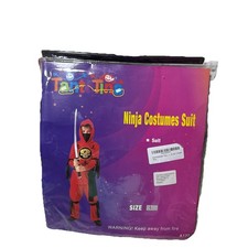 Boys Power Ninja Costume Fancy