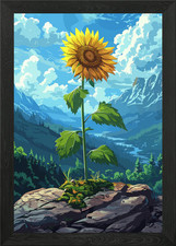 Sunflower in Mountain