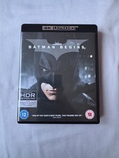 Batman Begins 4K UHD Blu Ray