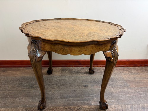 Antique burr walnut - walnut, coffee