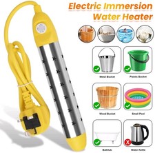 Home Immersion Water Heater Portable Bucket Water Heaters Bath Bathroom 2500W