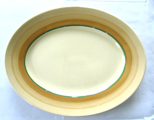 Clarice cliff oval platter - cliff,