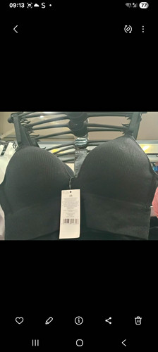 Primark black ribbed - black,