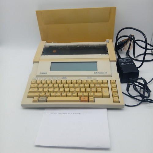 Canon starwriter vintage - starwriter, 30