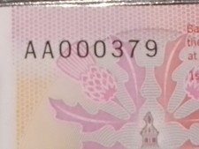 BANK OF SCOTLAND POLYMER £50