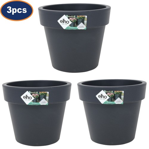 Elho 3pcs 23cm flower pot - elho,
