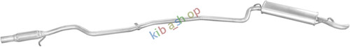 Centre exhaust system rear - system,