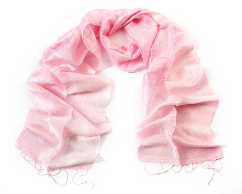 Pale pink silk - pink,