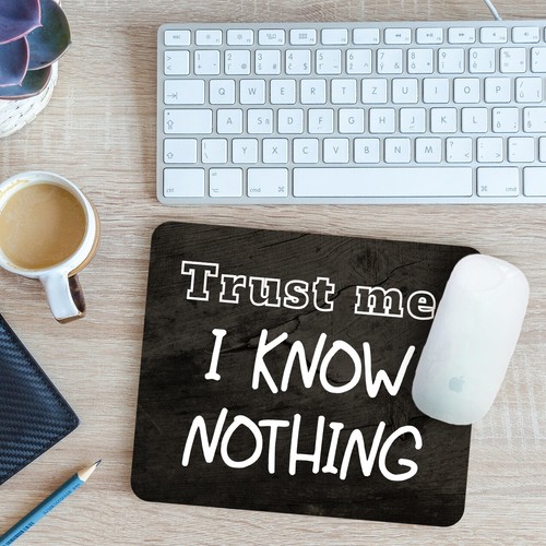 Trust funny mouse mat pad - trust,