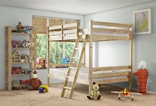 Nepal 4ft 6 DOUBLE HEAVY DUTY Solid Pine  Bunk Bed (EB83)