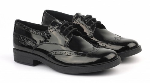 Geox agata girls laced black - geox,