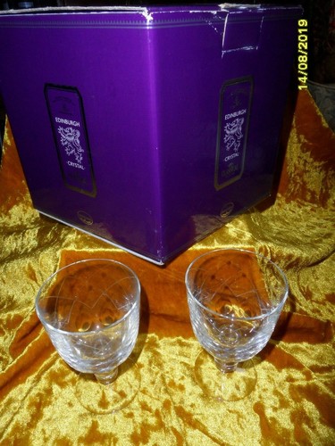 Pair edinburgh crystal wine - pair,