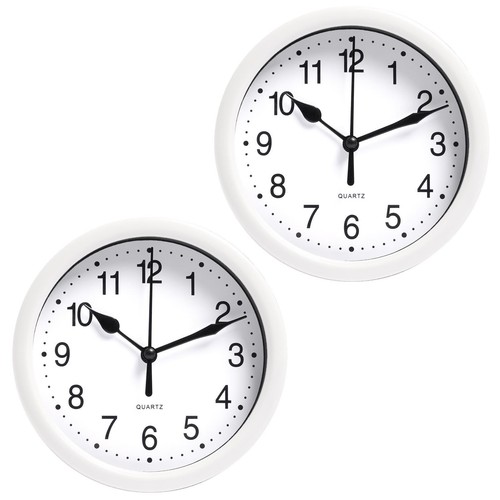 Ohs wall clock round analogue - wall,
