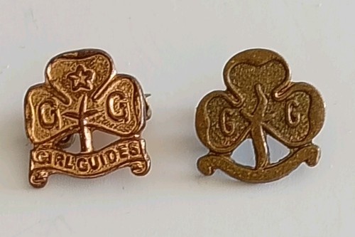 Vintage girl guide mini badges - mini,