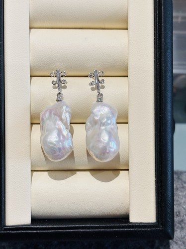 Genuine freshwater pearl big - genuine,