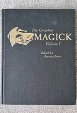 MAGIC BOOKS - The Compleat Magick - Volume 1 - 1986 1st Ed. BASCOM JONES