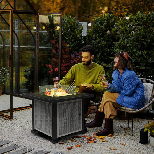 Outdoor propane gas - fire, pit