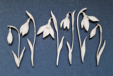Set of 6 Snowdrop Flower