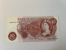 Vintage Bank of England 10