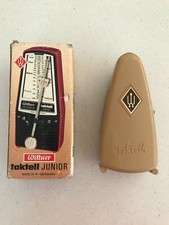 Vintage Wittner Taktell Junior Metronome 821 without bell mechanical W Germany 