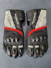 TRIUMPH MOTORCYCLE JOURNEY WATERPROOF STREET TOURING GLOVES SIZE S / 8