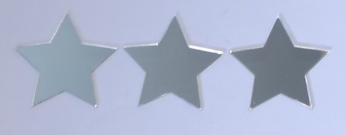 Star shaped mirror acrylic - star,