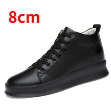 Men's 2.4"Taller Elevator Shoes Fashion Sneaker Invisible Height Increase Insole