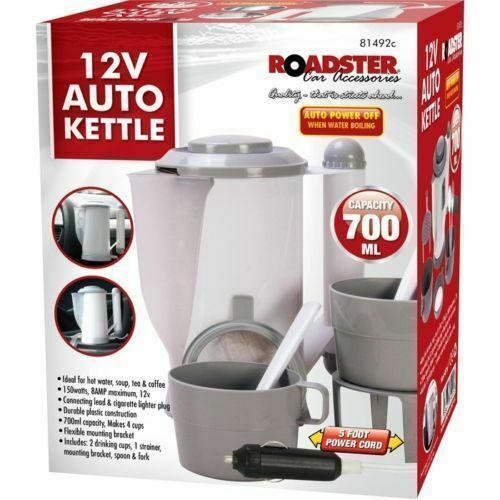 12v travel kettle 700ml - kettle,