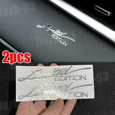 2Pcs Silver Limited Edition