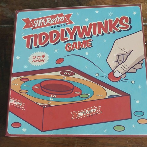 Tiddlywinks retro game - retro,