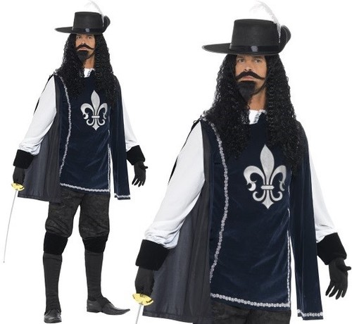 Mens musketeer fancy - musketeer, dress
