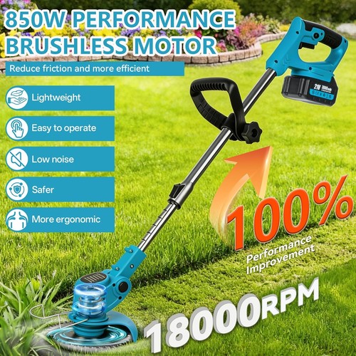 Battery cordless strimmer - 2,