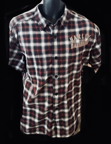 Harley davidson plaid flannel - harley-davidson,