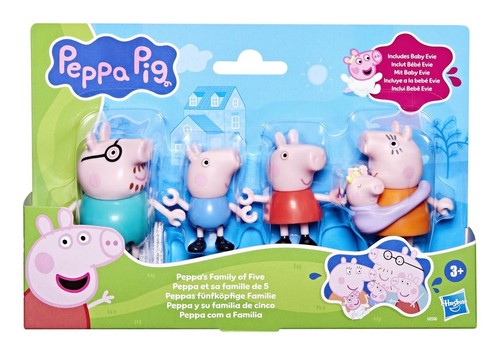 Peppa pig family pack - peppa, peppa's