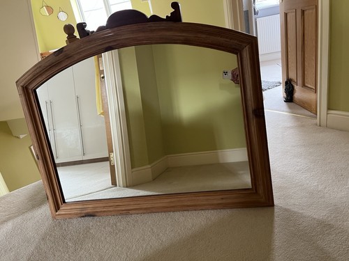 Large wooden framed wall - framed,